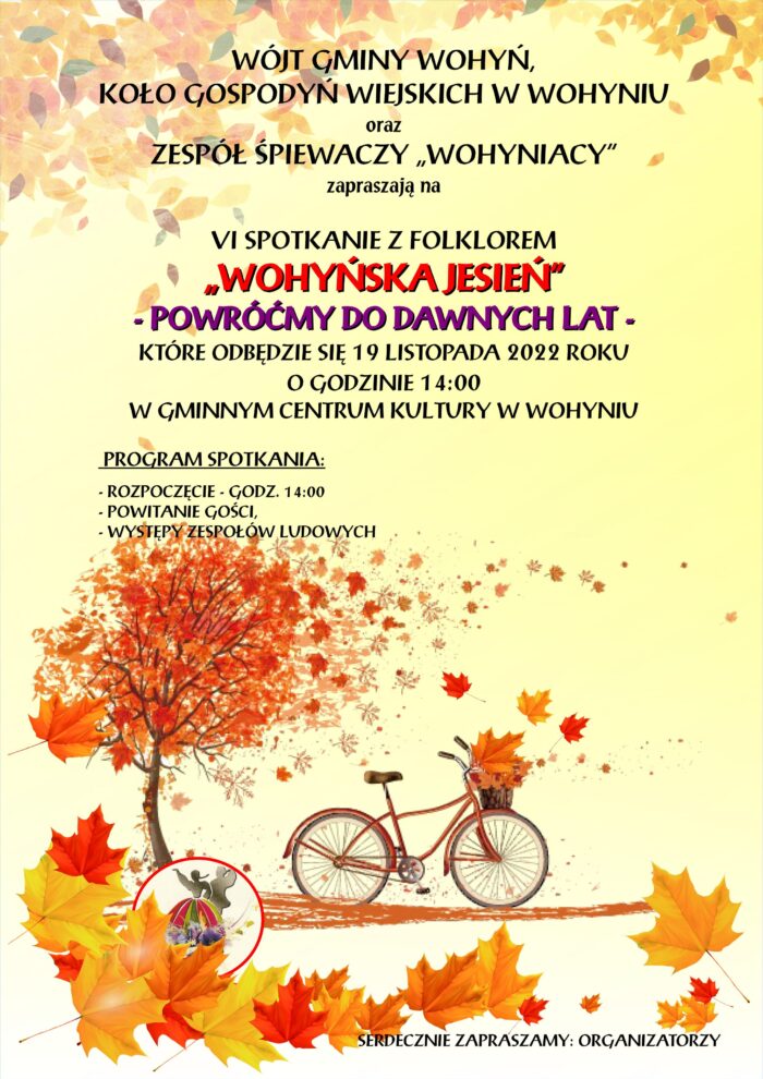 Plakat Wohyńska Jesień