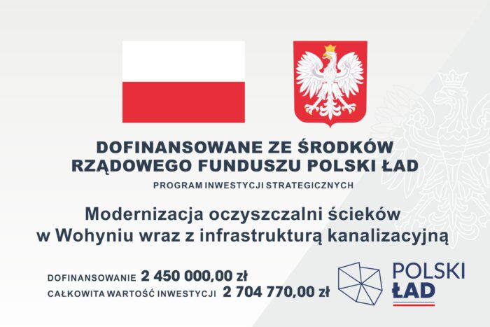 Polski ład tablica informacyjna