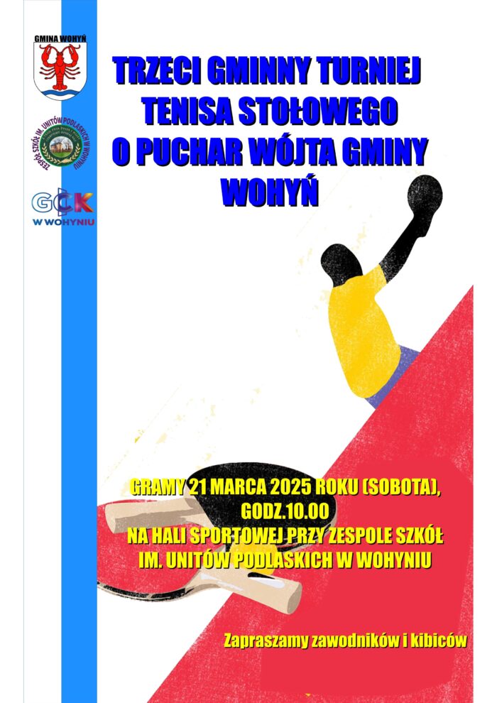 turniej tenisa stołowego